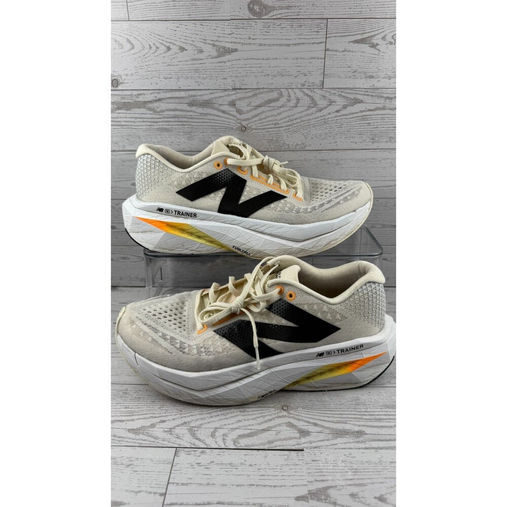 New Balance FuelCell SuperComp Trainer v3 Energy ARC White 9.5D Men's Shoes #392